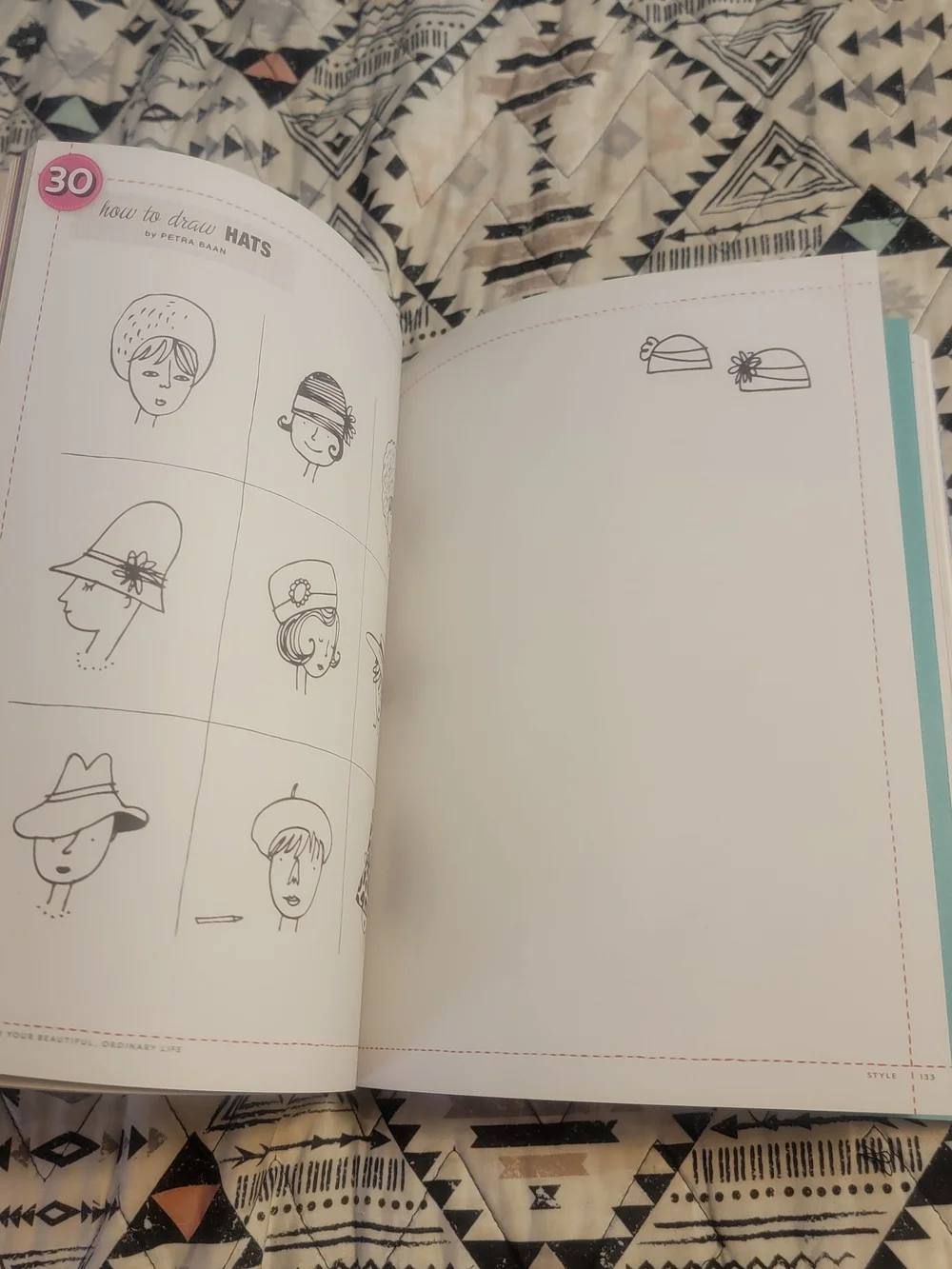 Book: 50 Ways to Draw Your Beautiful Ordinary Life - Cream Cover